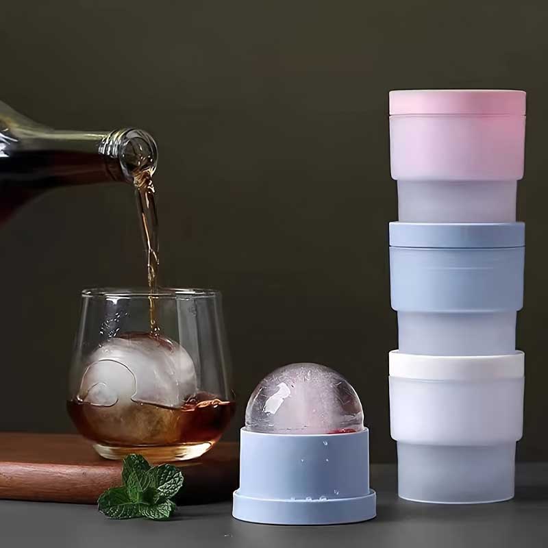Ice Mold Sphere - Conjunto de 3 Moldes para Bolas