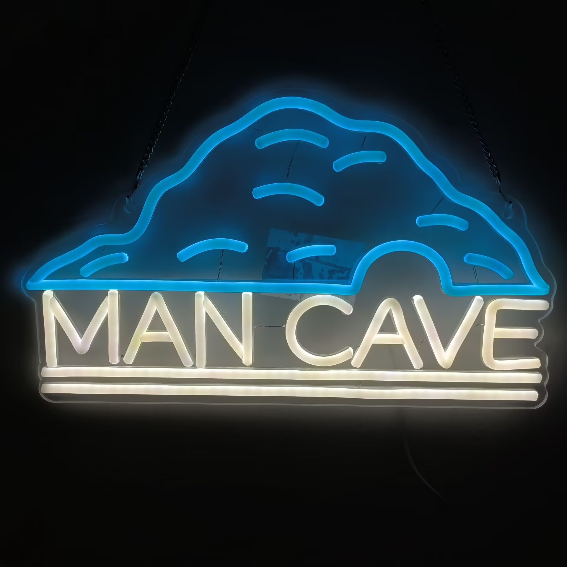 Home Bar Lounge - Letreiro Neon LED para Caverna do