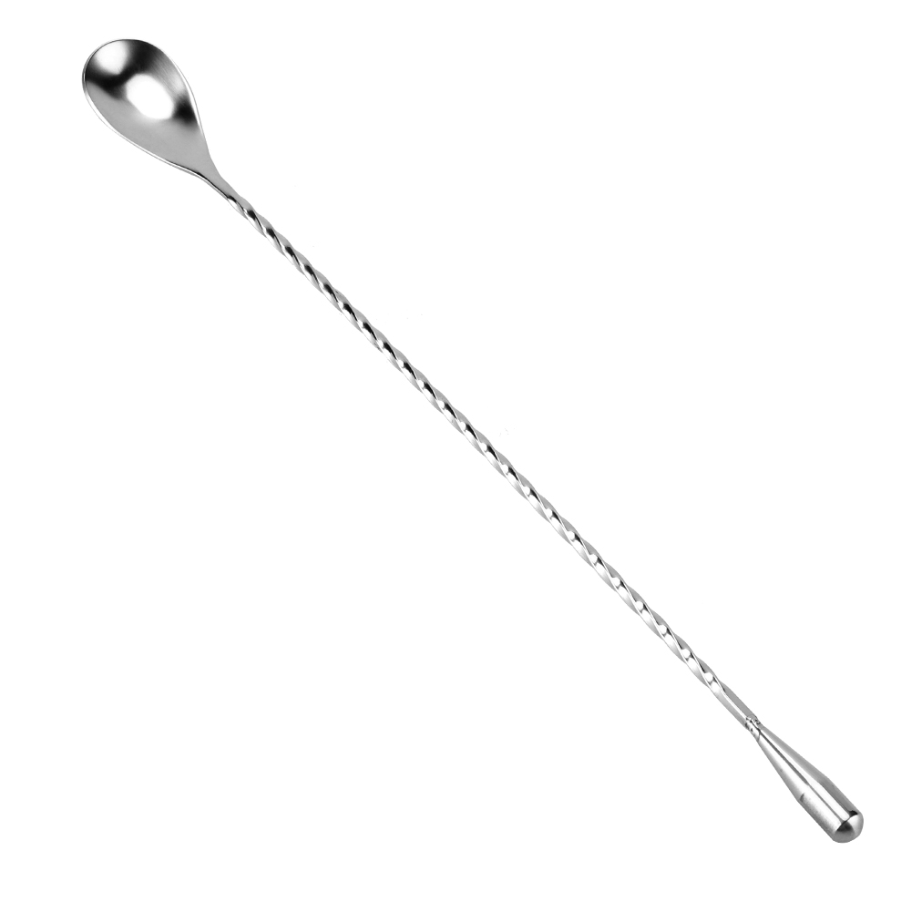 Bar Spoon Twisted - Colher Longa de Aço Inoxidável para