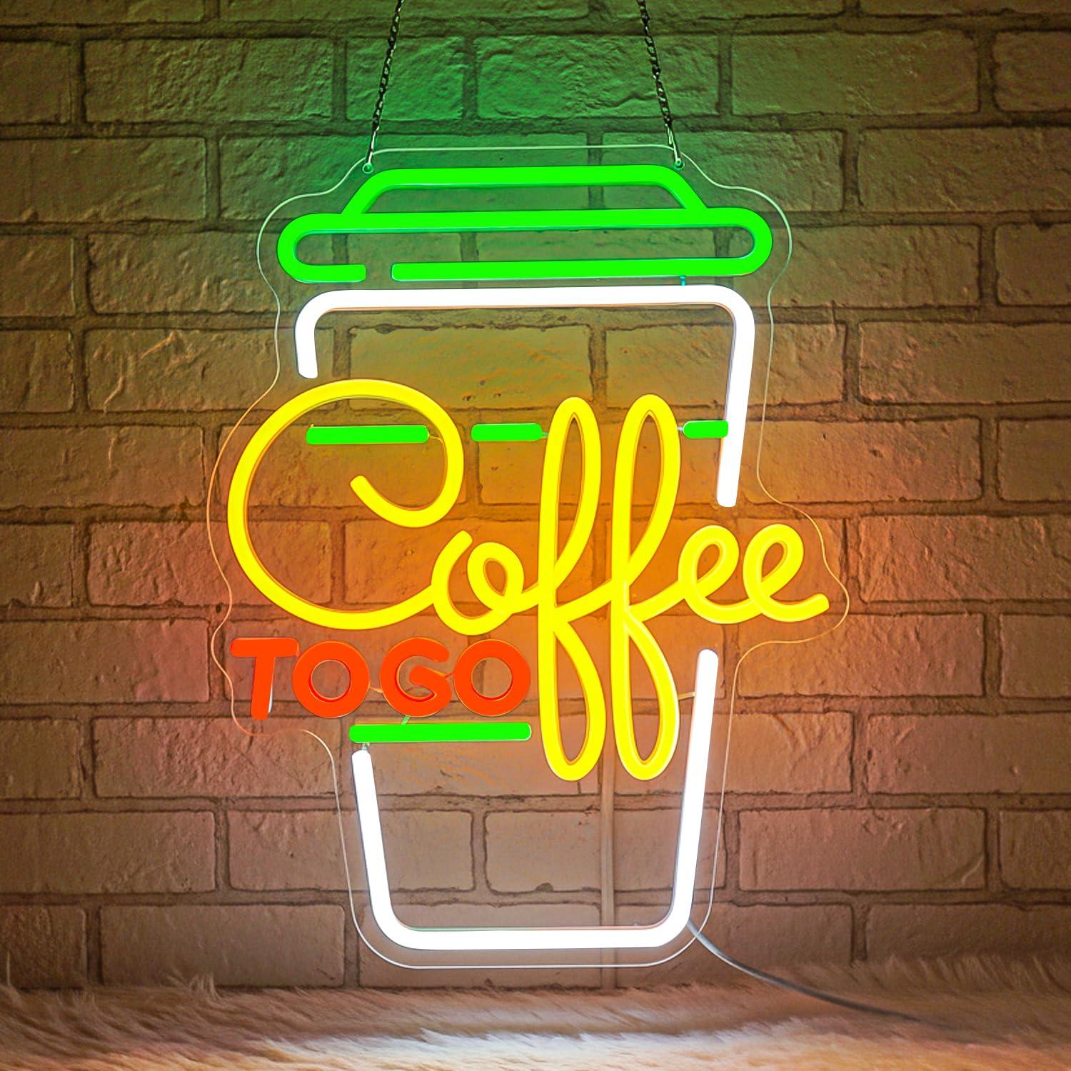 Home Bar And Restaurant - Letreiro Neon de Café com Luzes