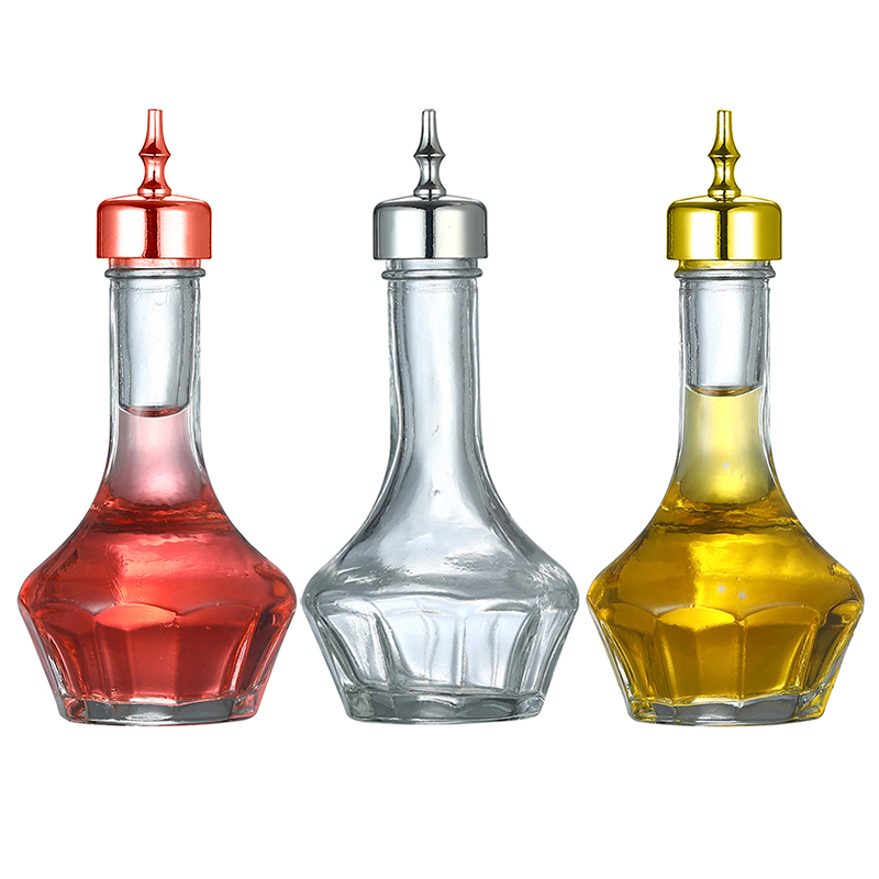 Bitters Bottle Set - Garrafa amargo de vidro para painel,