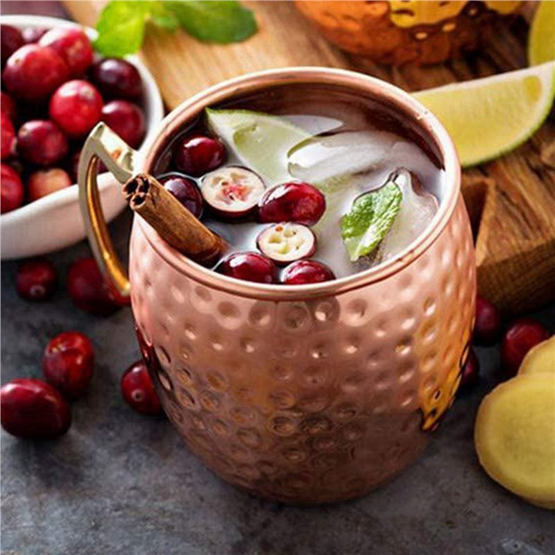 Copo Moscow Mule JHD 2X em Aço - Mule Copper Mug avaliação e preço