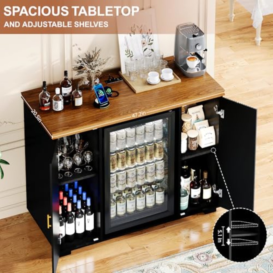 Armário de Bar para Café com 4 - Home Bar And Fridge avaliação e preço