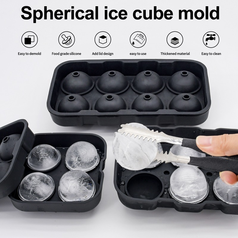 4/6/8/15 grades moldes de cubo - Ice Mold Sphere avaliação e preço