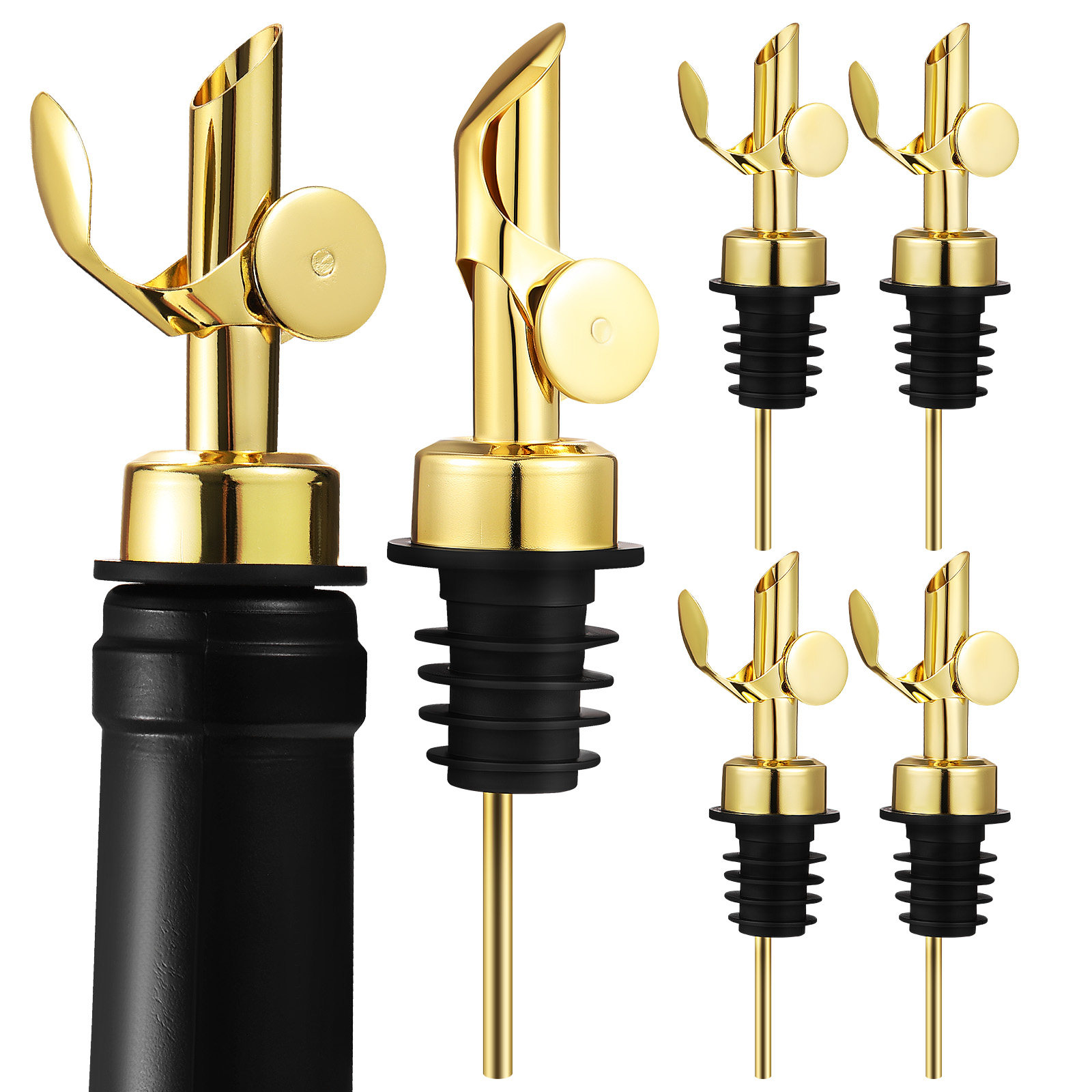 6 Peças de Bicos Dosadores de  - Speed Pourer Cap avaliação e preço