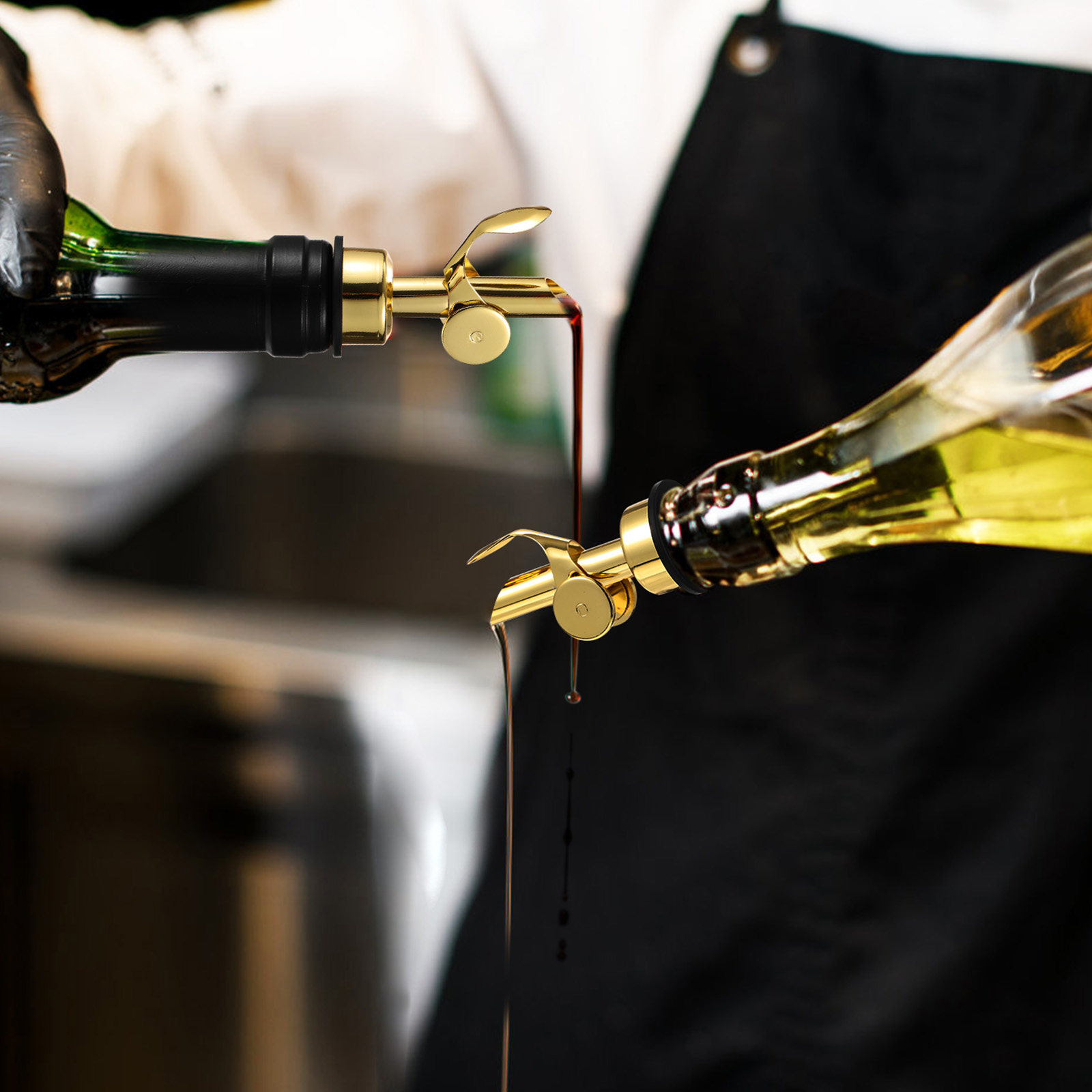 6 Peças de Bicos Dosadores de  - Speed Pourer Cap avaliação e preço