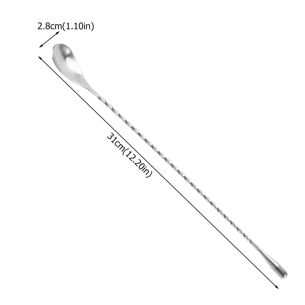Colher de Mistura de Aço Inoxi - Bar Spoon Twisted avaliação e preço