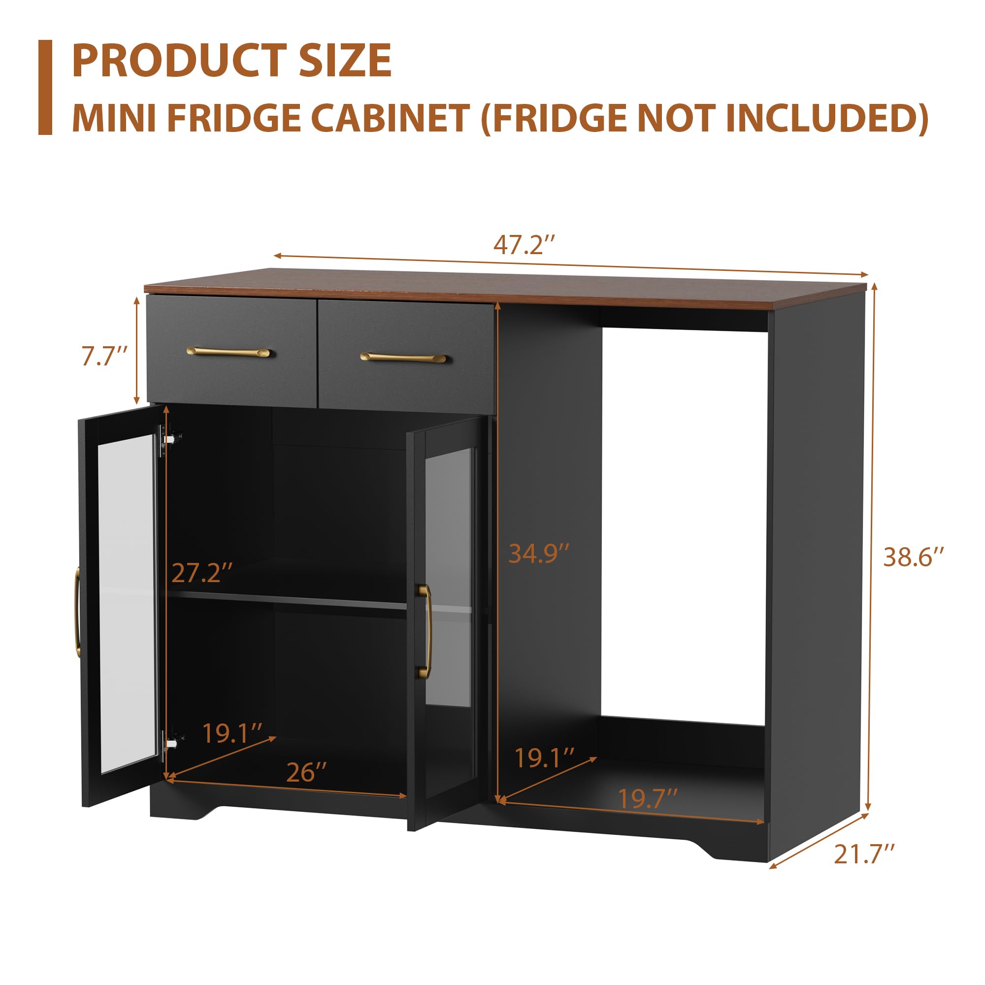 Armário para Bar de Café com E - Home Bar And Fridge avaliação e preço
